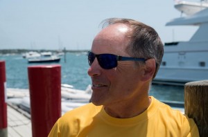 Dana Gaines will kayak around the perimeter of Island for the Gay Head Light. 